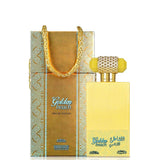 100 ml Eau de Parfum Golden Beach cu Arome de Chihlimbar-Vanilie pentru Femei și Bărbați - Multilady.ro
