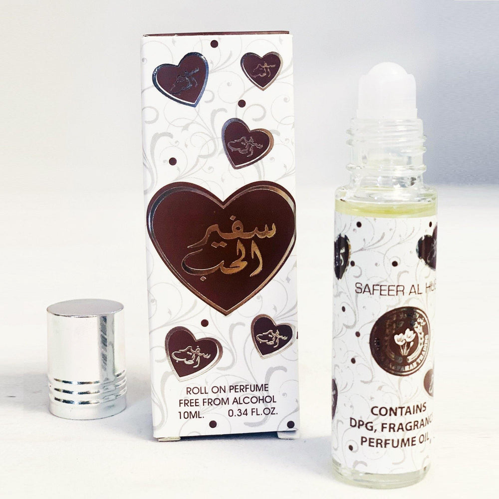 10 ml Ulei de Parfum Safeer Al Hub cu Arome Vanilie și Iasomie pentru Femei - Multilady.ro