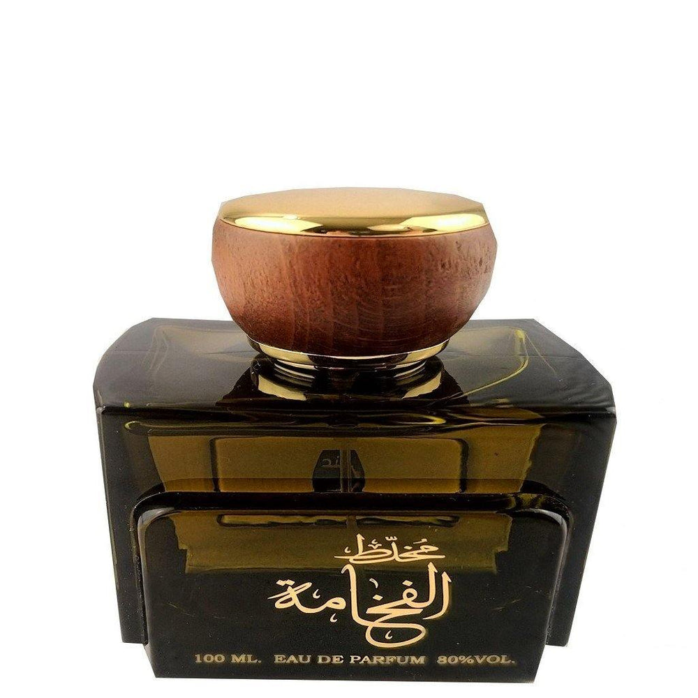 100 ml Eau de Parfum Mukhallat Al Fakhama cu Arome Floral Lemnoase de Lemn de Santal și Oud pentru Bărbați - Multilady.ro