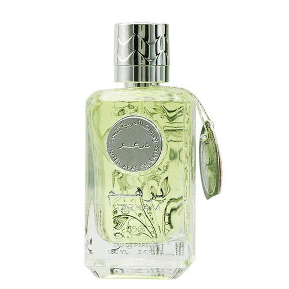 100 ml Eau de Perfume Dirham Silver cu Arome Citrice-Florale și Lemn de Santal pentru Bărbați - Multilady.ro