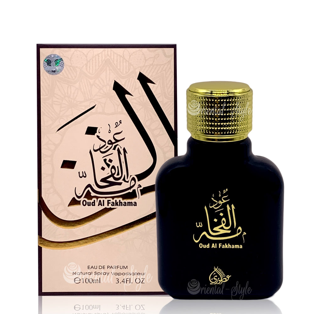 100 ml Eau de Perfume Oud Al Fakhama cu Arome Citrat-Fructate pentru Bărbați și Femei