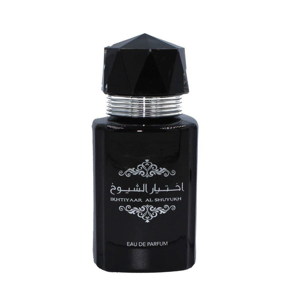 100 ml Eau de Perfume Ikhtiyar Al Shuyukh cu Arome Picant-Orientale si Mosc pentru Bărbați - Multilady.ro