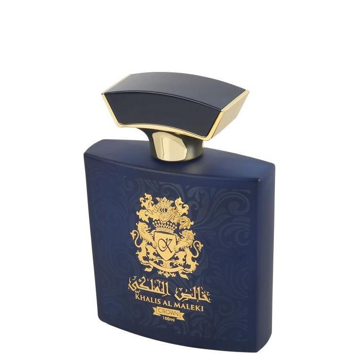 100 ml Eau de Parfum Khalis Maleki Crown cu Arome Floral-Moscate și Chihlimbar pentru Bărbați - Multilady.ro