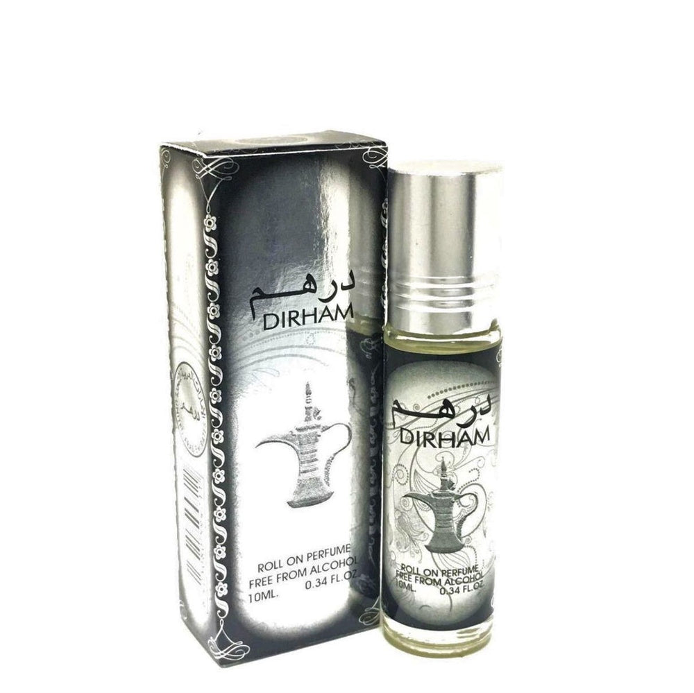 10 ml Ulei de parfum Dirham Sandal cu Arome Floral-Citrate pentru Bărbați