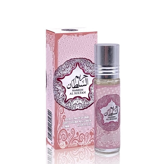 10 ml Ulei de parfum Hareem Al Sultan cu Arome Florale și Mosc pentru Femei