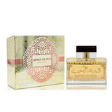 100 ml Eau de Perfume Qimat Al Hub Floral cu Arome Lemnoase și Fructate