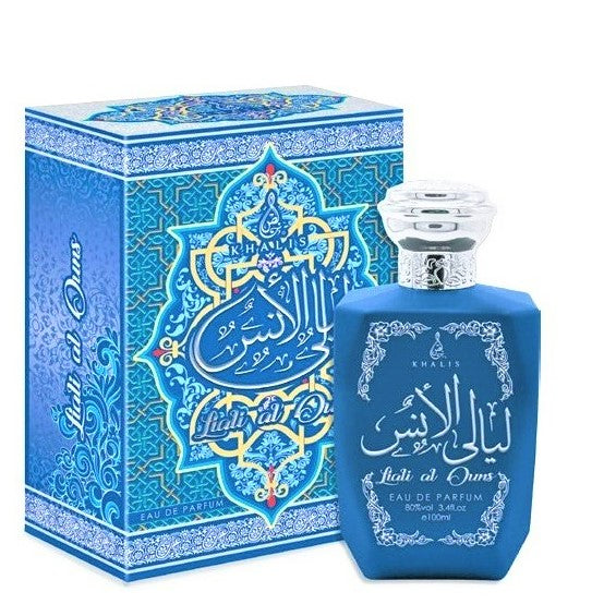 100 ml Eau de Perfume Liali Al Ouns cu Arome Lemnoase și Chihlimbar pentru Bărbați și Femei