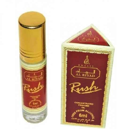 6 ml Ulei de Parfum Rush Oriental cu Arome Fructate pentru Bărbați