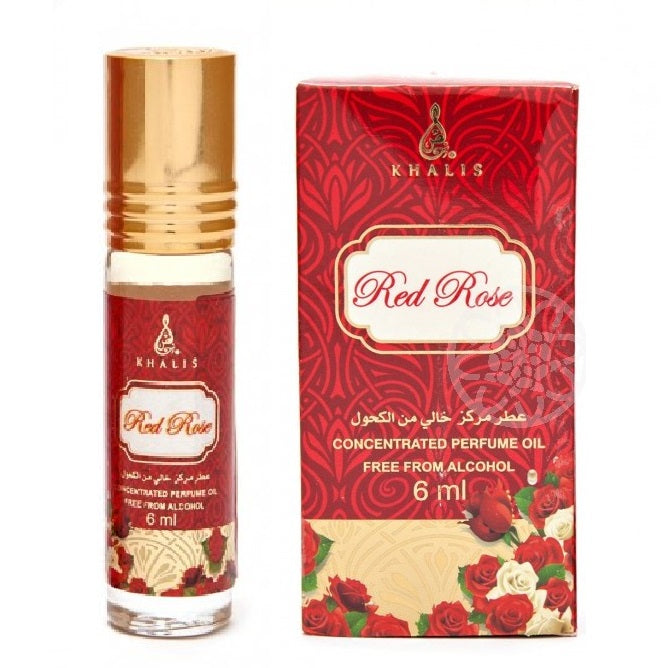 6 ml Ulei de Parfum Red Rose cu Arome de Trandafir și Mosc pentru Femei