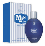 100 ml Eau de Perfume Men In Blue cu Arome de Chihlimbar și Cedru pentru Bărbați