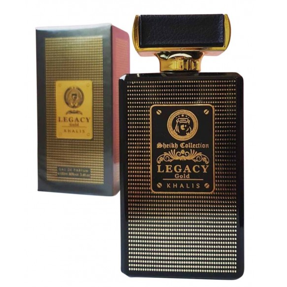 100 ml Eau de Perfume LEGACY GOLD cu Arome Florale și Mosc pentru Bărbați