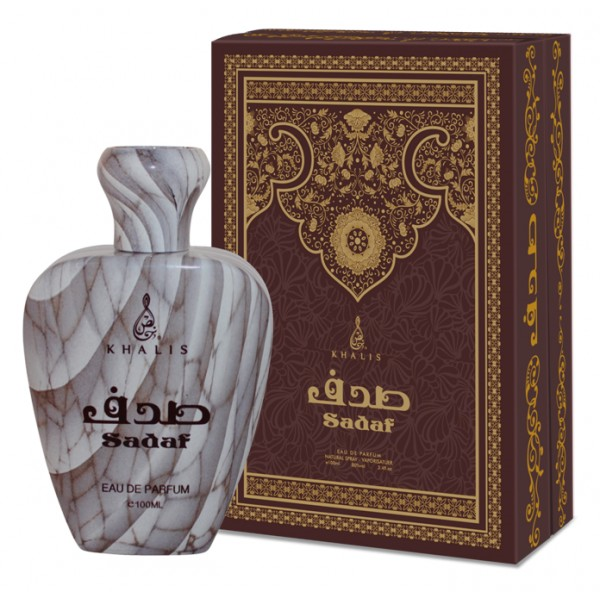 100 ml Eau de Perfume SADAF cu Arome de Mosc și Piele pentru Bărbați