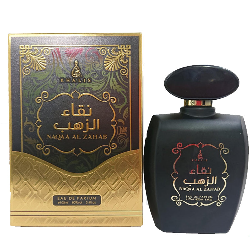 100 ml Eau de Perfume Naqaa Al Zahab cu Arome Dulci Fructate și Santal pentru Femei