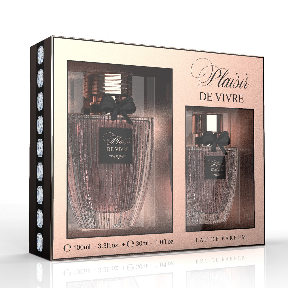 100 ml + 30 ml Eau de Perfume "PLAISIR DE VIVRE" cu Arome Oriental - Florale pentru Femei