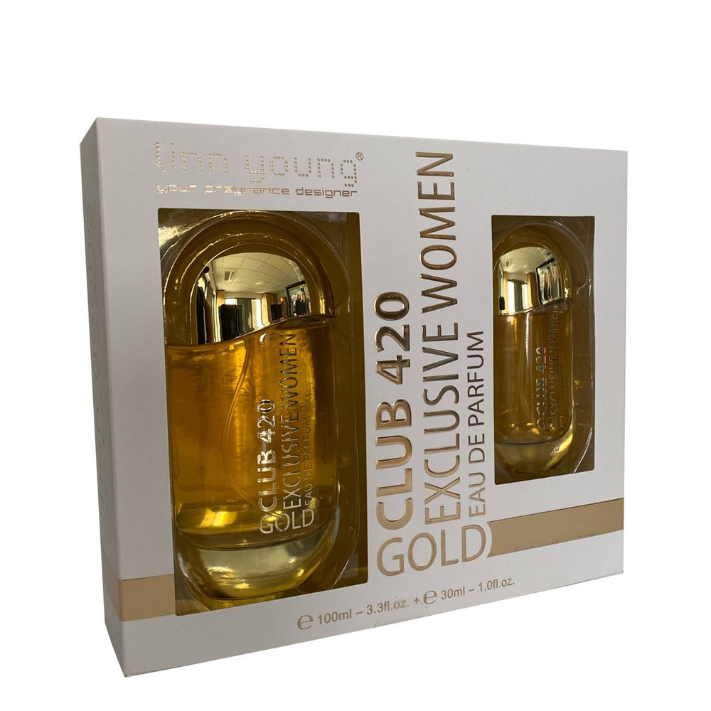 100 ml Eau de Perfume "CLUB 420 GOLD" cu Arome Oriental - Vanilate pentru Femei