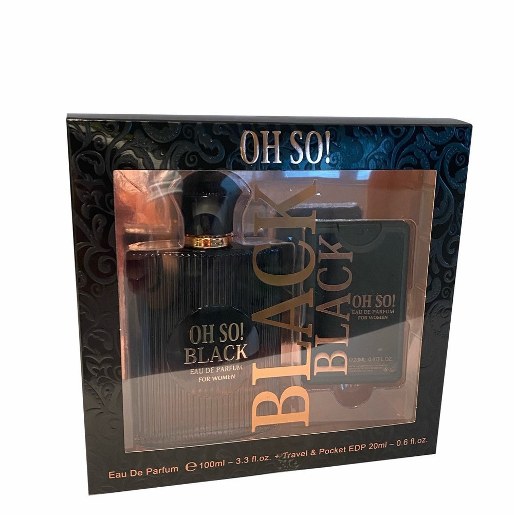 100 ml + 20 ml Eau de Perfume "OH SO ! BLACK" cu Arome Oriental-Vanilate pentru Femei