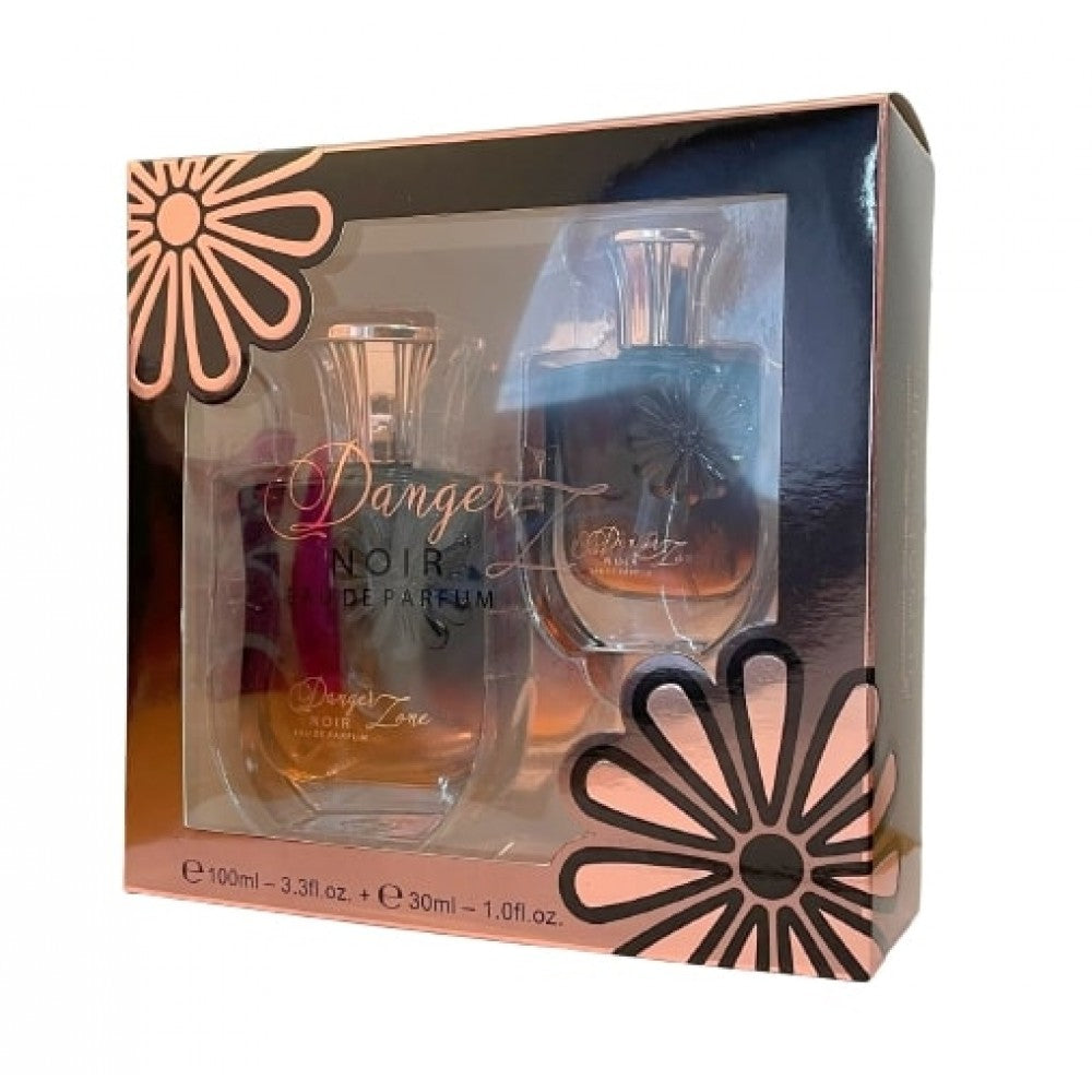 100 ml + 30 ml Eau de Perfume "DANGER ZONE NOIR" cu Arome Oriental – Vanilate pentru Femei