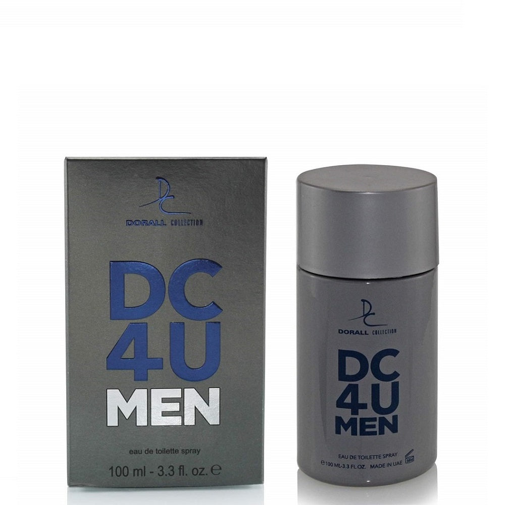 100 ml EDT "DC 4 U" cu Arome Floral-Lemnoase pentru Bărbați