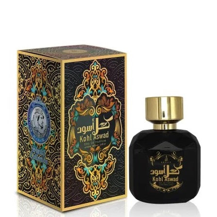100 ml Eau de Perfume KOHL ASWAD cu Arome Fructat-Lemnoase pentru Bărbați