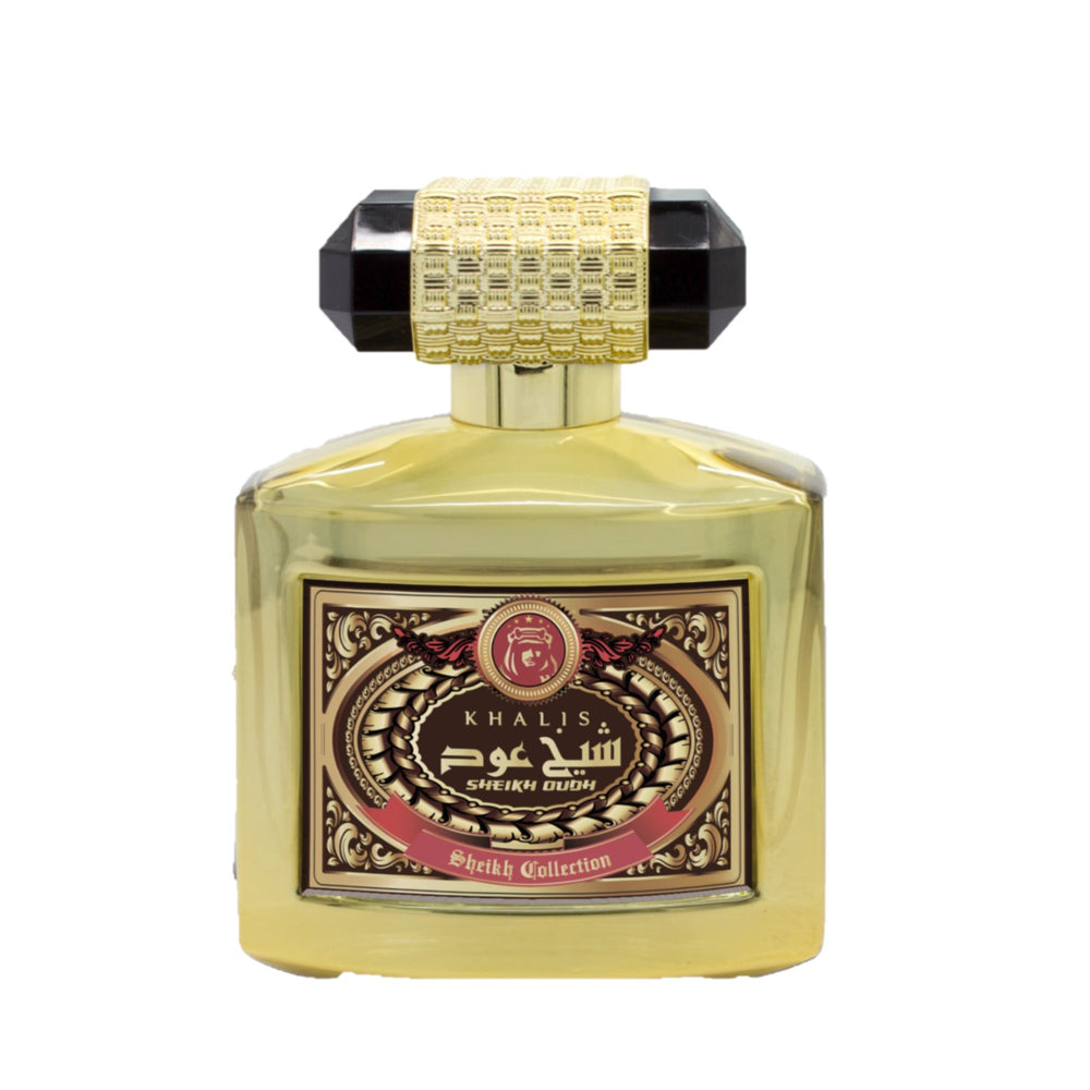 100 ml Eau de Perfume SHEIKH OUDH cu Arome Picante și Oud pentru Bărbați