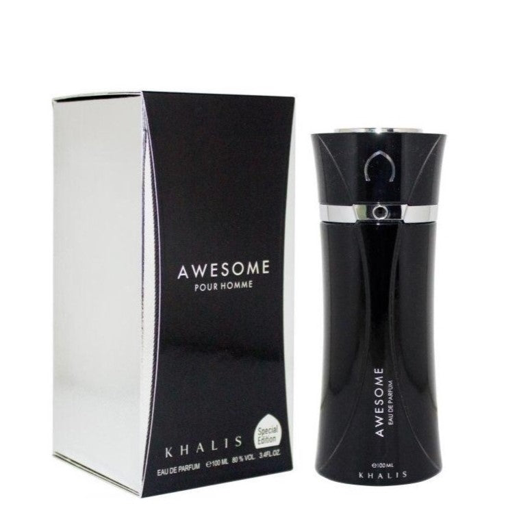 100 ml Eau de Perfume AWESOME cu Arome Oriental-Lemnoase pentru Bărbați