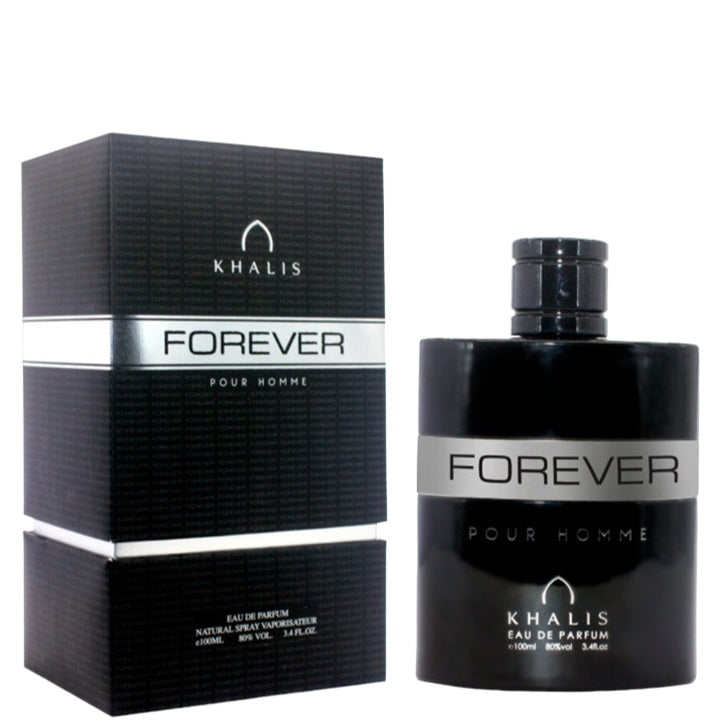 100 ml Eau de Perfume FOREVER cu Arome Fructate și Cyprus pentru Bărbați