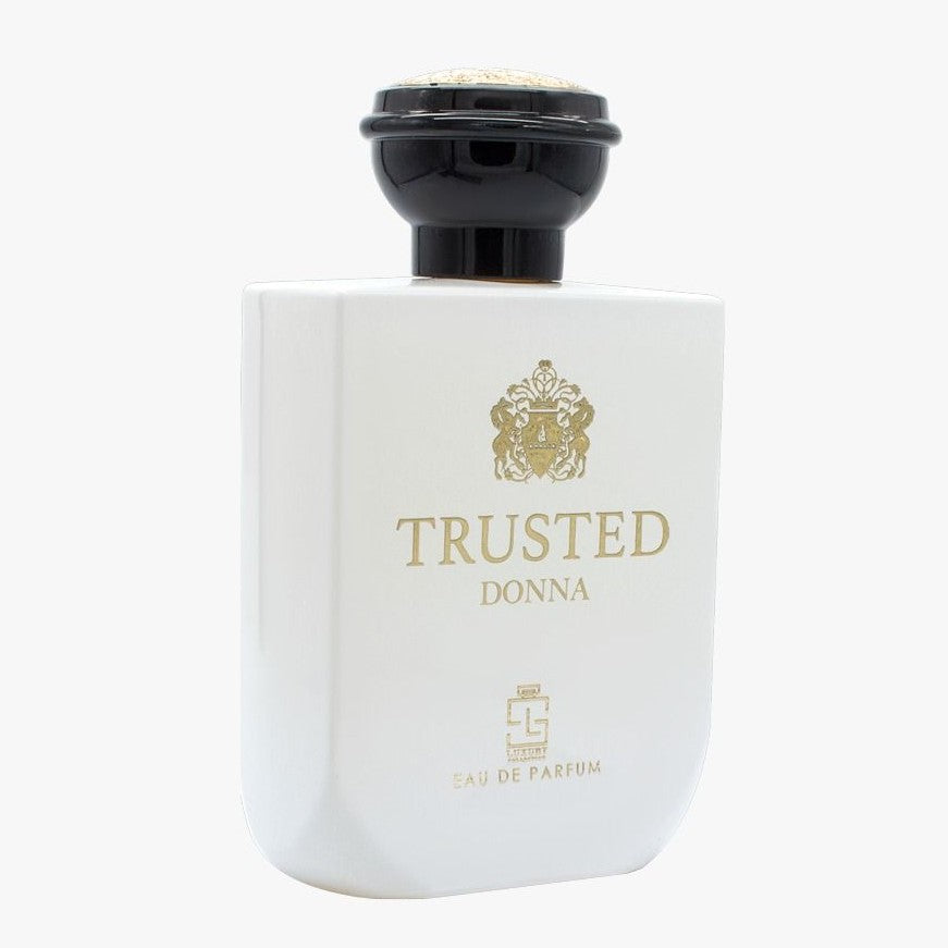 100 ml Eau de Perfume TRUSTED DONNA cu Arome Fructat-Florale și Mosc pentru Femei