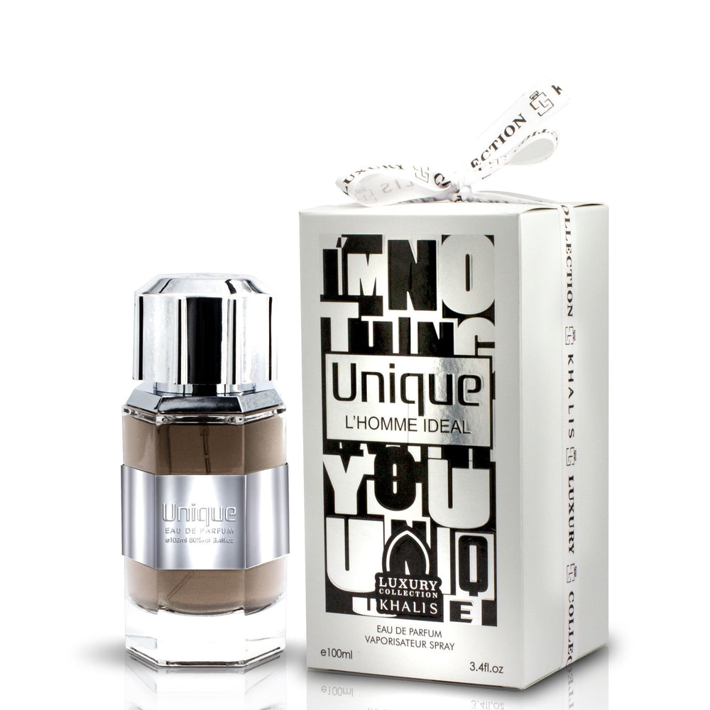 100 ml Eau de Perfume UNIQUE L'HOMME IDEAL Woody Fragrance for Men