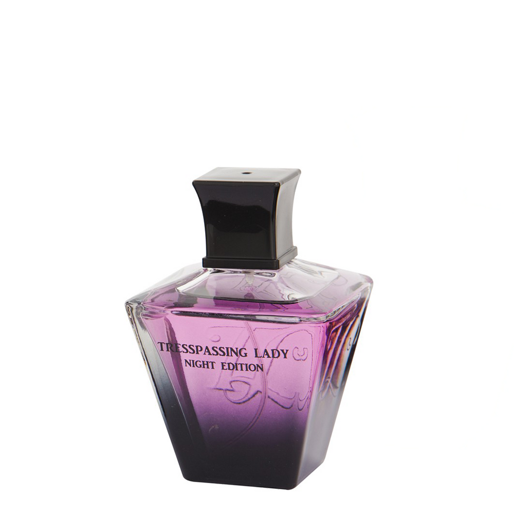 100 ml Eau de Parfum ""Trespassing Lady Night Edition"" cu Arome Floral-Picante pentru Femei