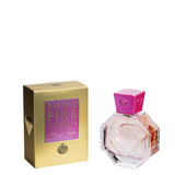 100 ml Eau de Parfum  "Fine Gold Pink Vibration" cu Arome Fructat-Citrate pentru Femei