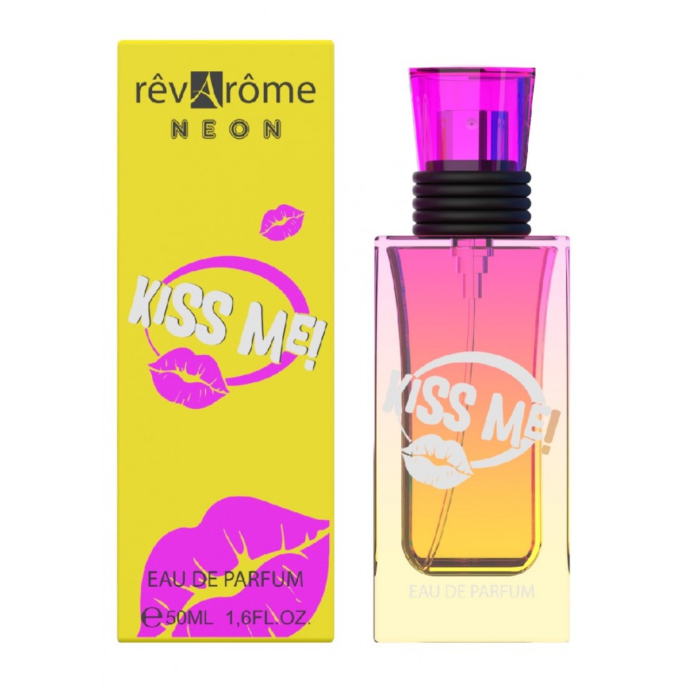 50 ml Eau de Parfum KISS ME cu Arome Floral-Fructate pentru Femei