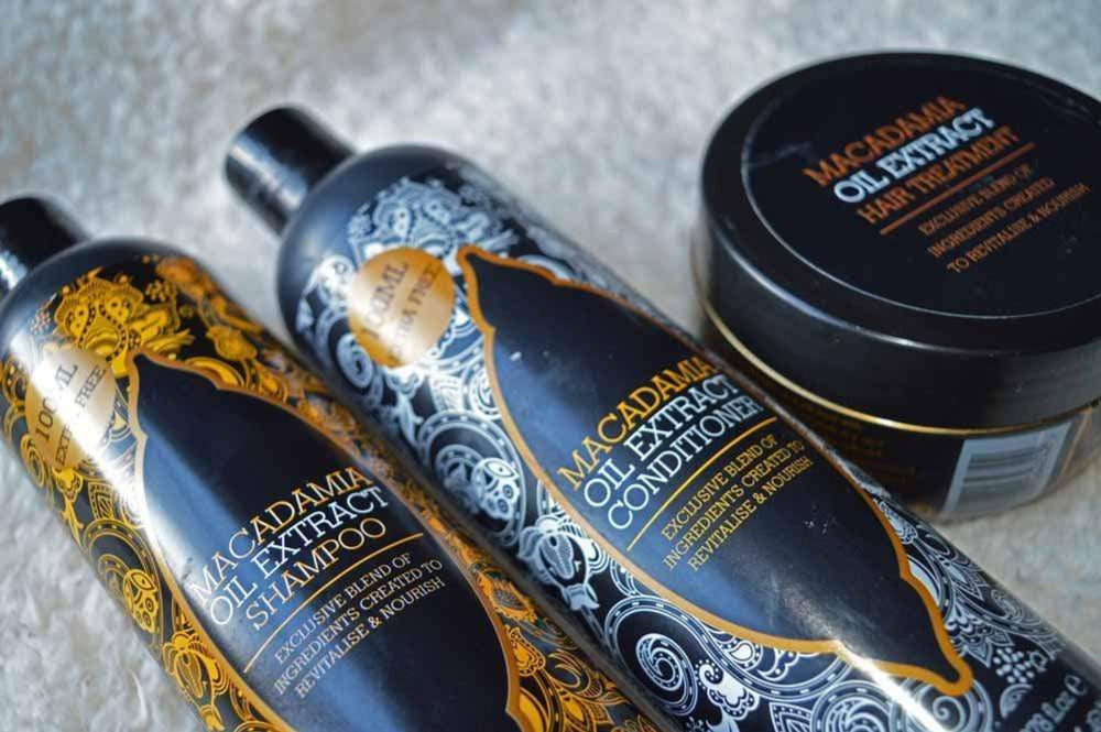 Șampon de păr cu extract de ulei de Macadamia