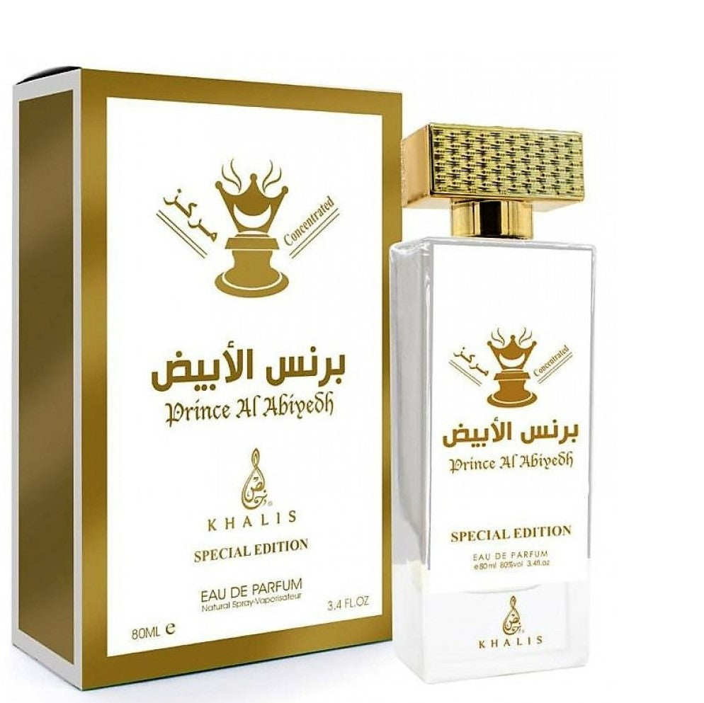 100 ml Eau de Perfume Prince Al Abiyedh cu Arome Oriental-Picante pentru Bărbați și Femei